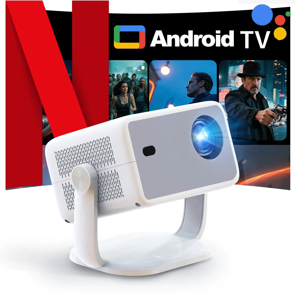 LynCast L018 1080P Portable Projector With Auto Focus 4K Support
