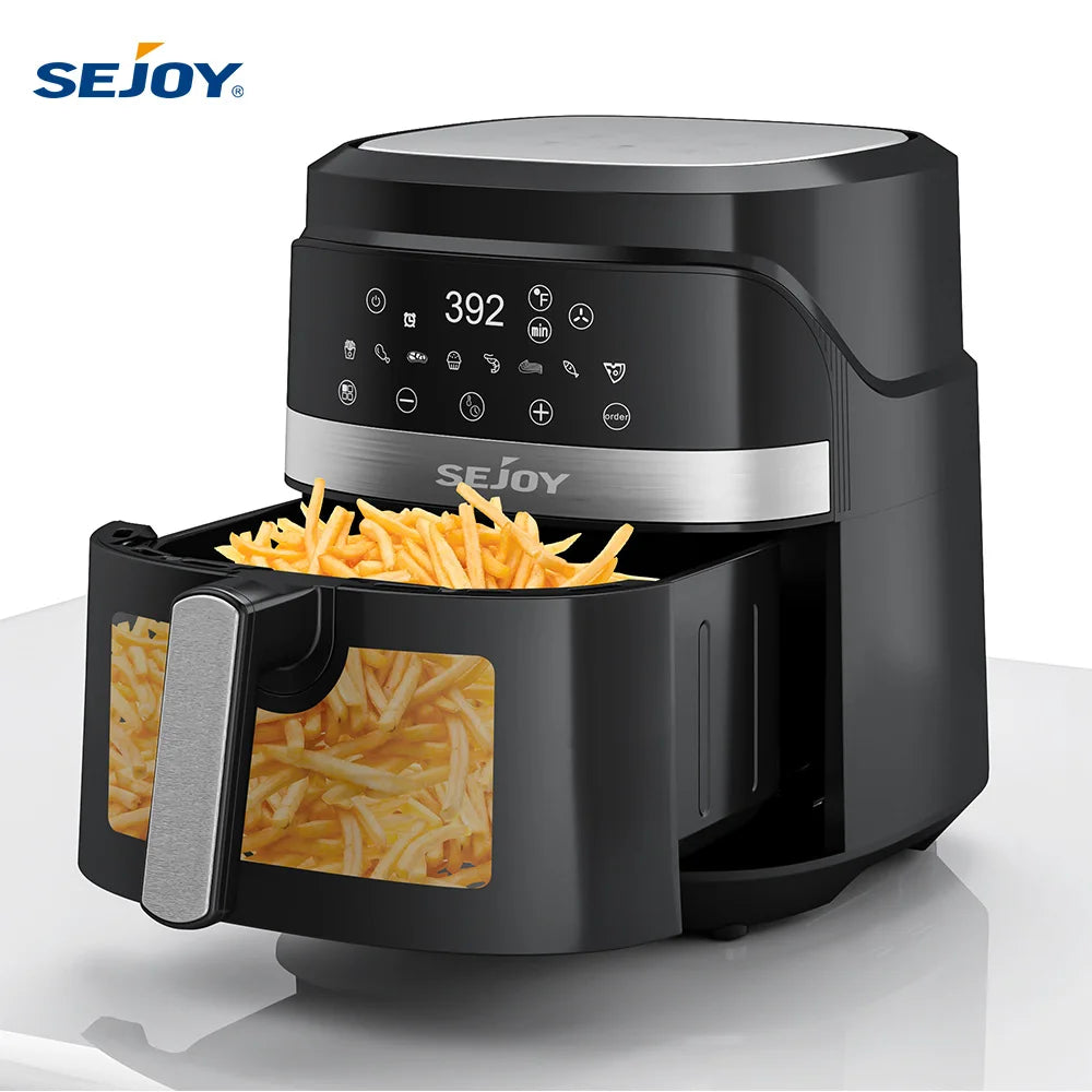Sejoy 8-In-1 Air Fryer Oven With Roast And Bake Functions
