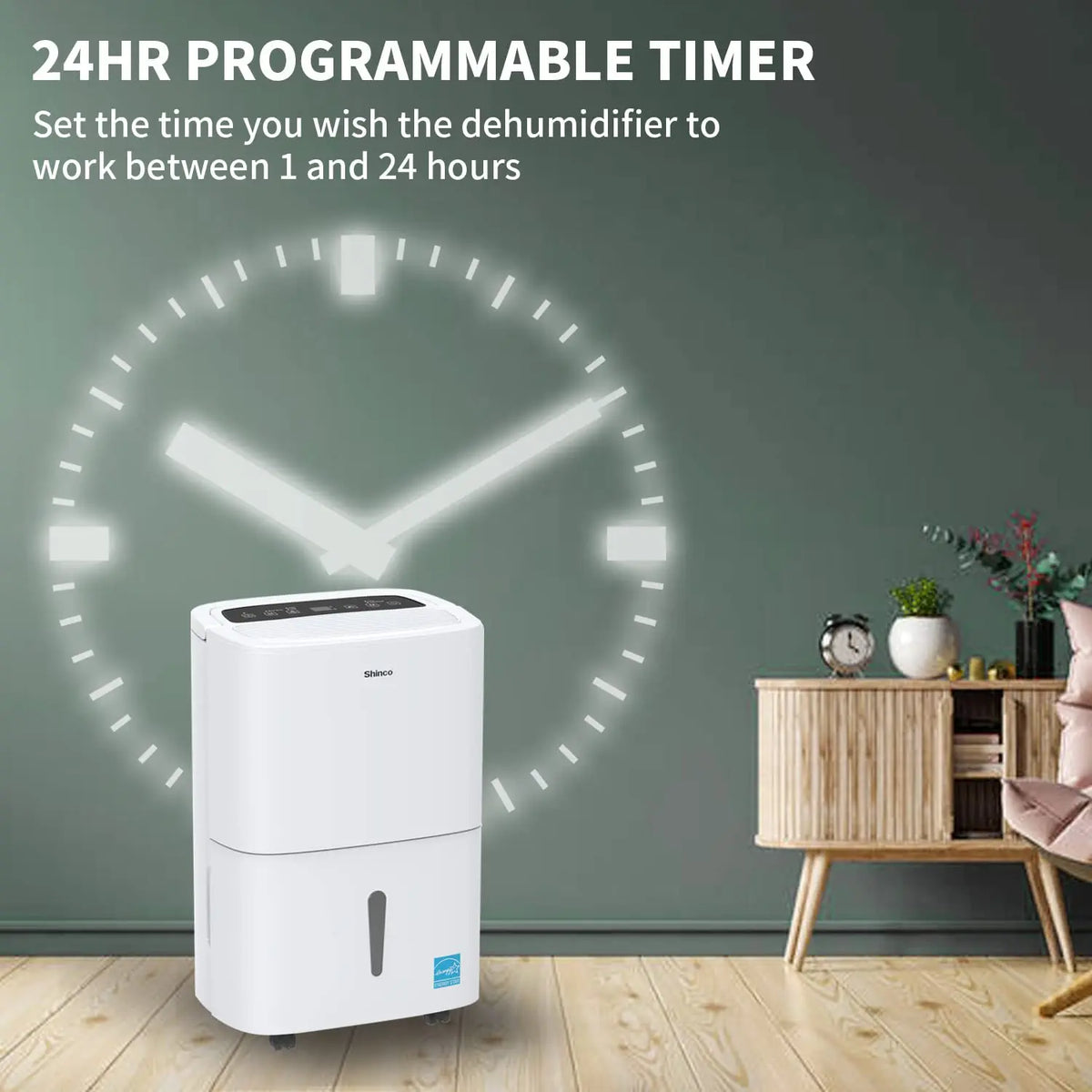 Shinco Energy Star Dehumidifier for Large Rooms and Basements