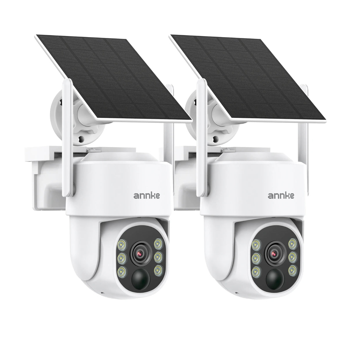 ANNKE 4MP Solar Wireless WiFi Pan Tilt Security Camera