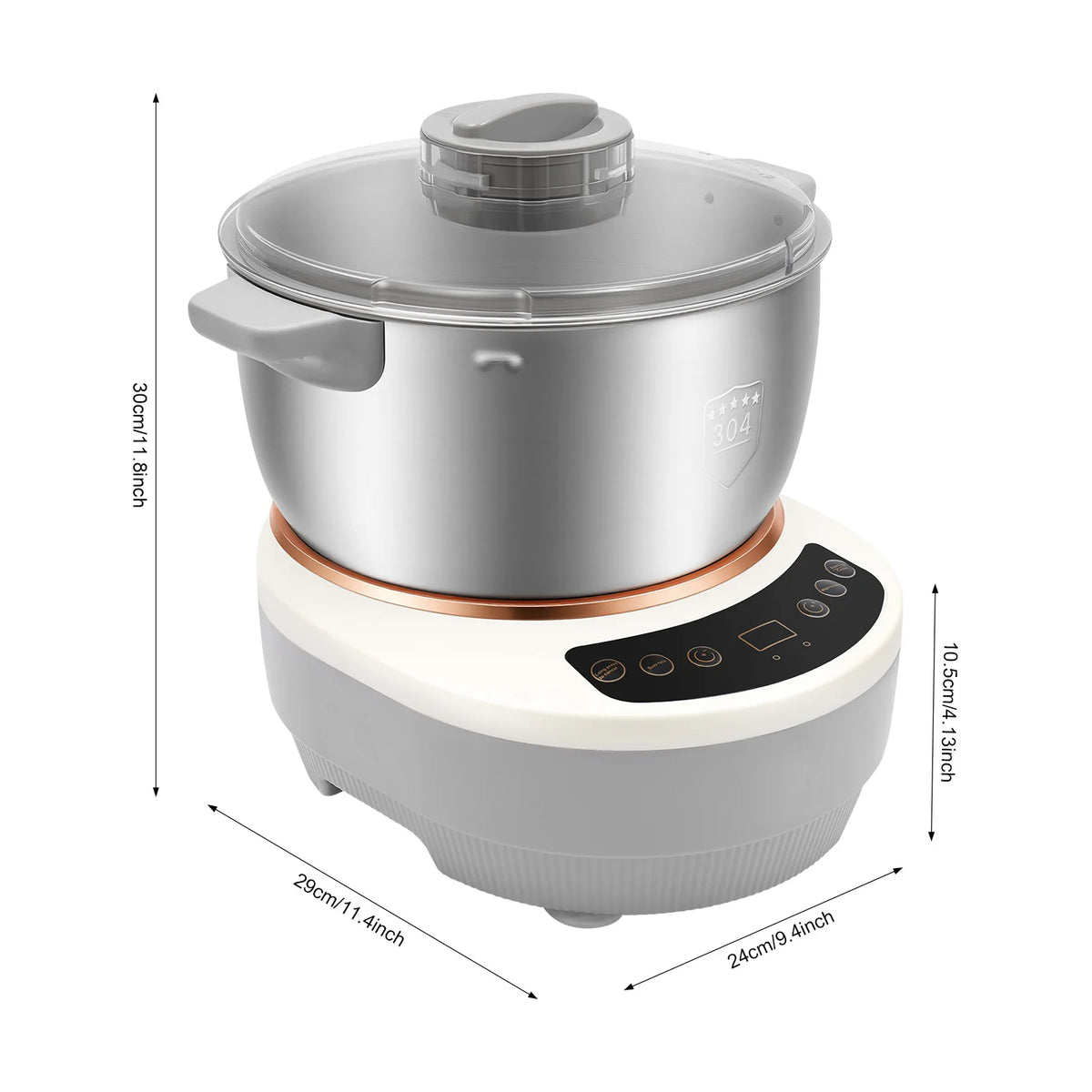 Electric Dough Maker With Fermentation Function For Bread And Pizza