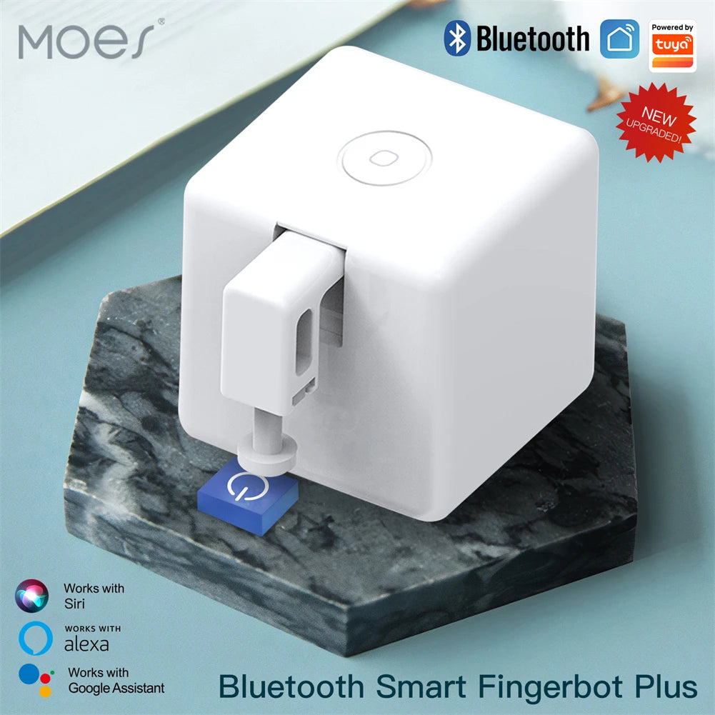 MOES Tuya Smart Bluetooth Fingerbot Button Pusher With Voice Control