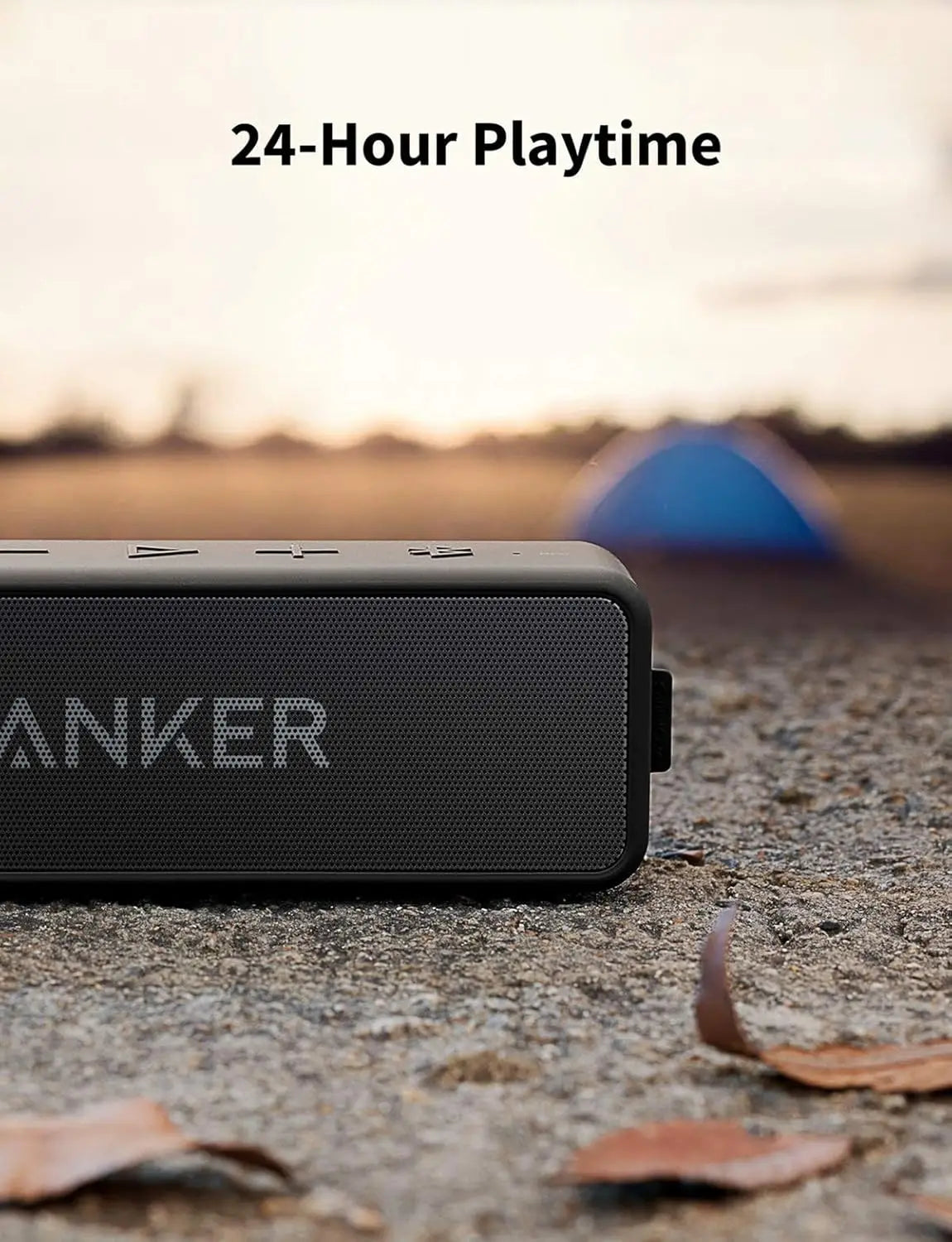 Anker Soundcore 2 Portable Bluetooth Speaker With 24 Hour Playtime