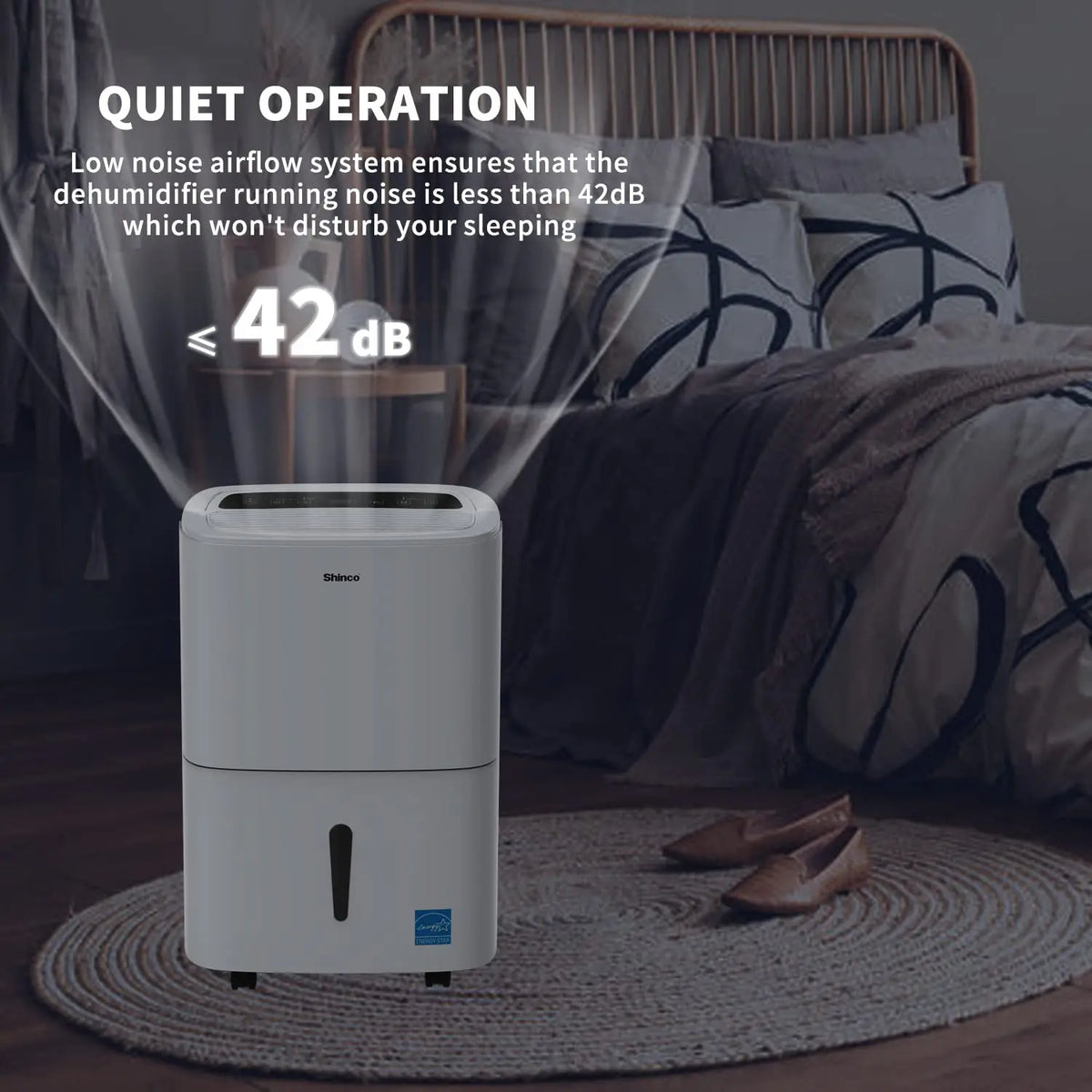Shinco Energy Star Dehumidifier for Large Rooms and Basements