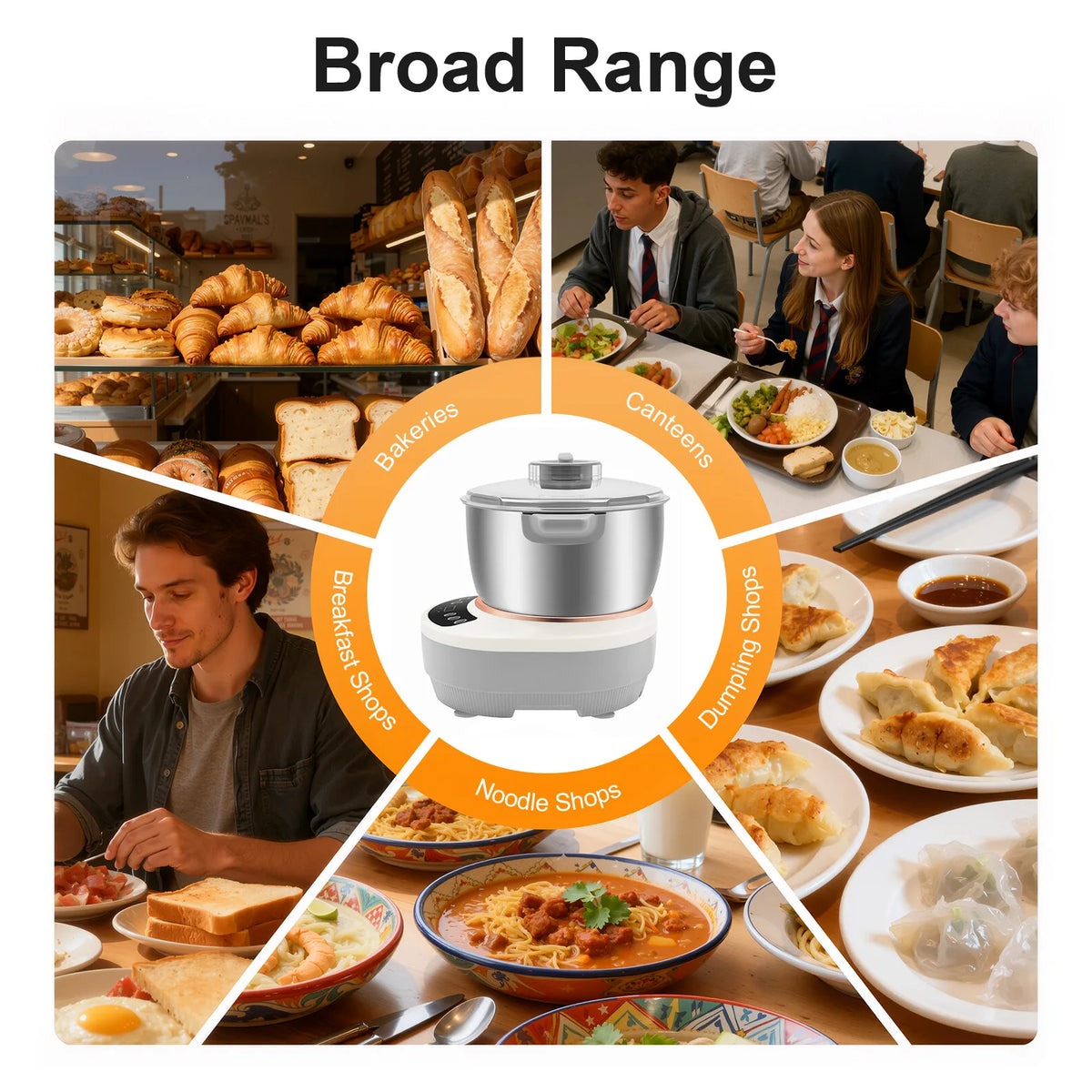 Electric Dough Maker With Fermentation Function For Bread And Pizza