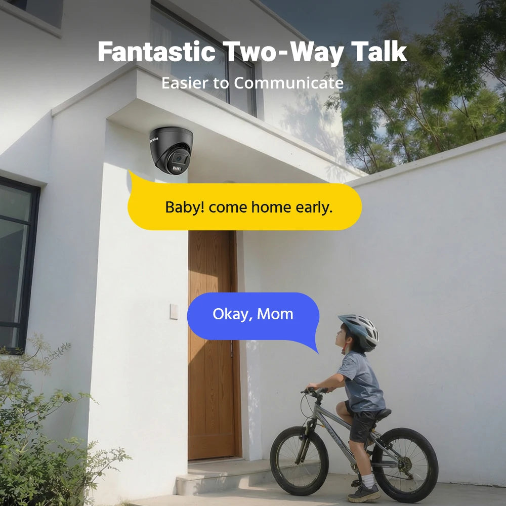 ANNKE AC500 3K Ultra HD PoE Security Camera Dual Light