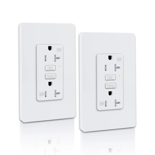 GFCI Outlet Receptacle With LED Indicator for Home Use