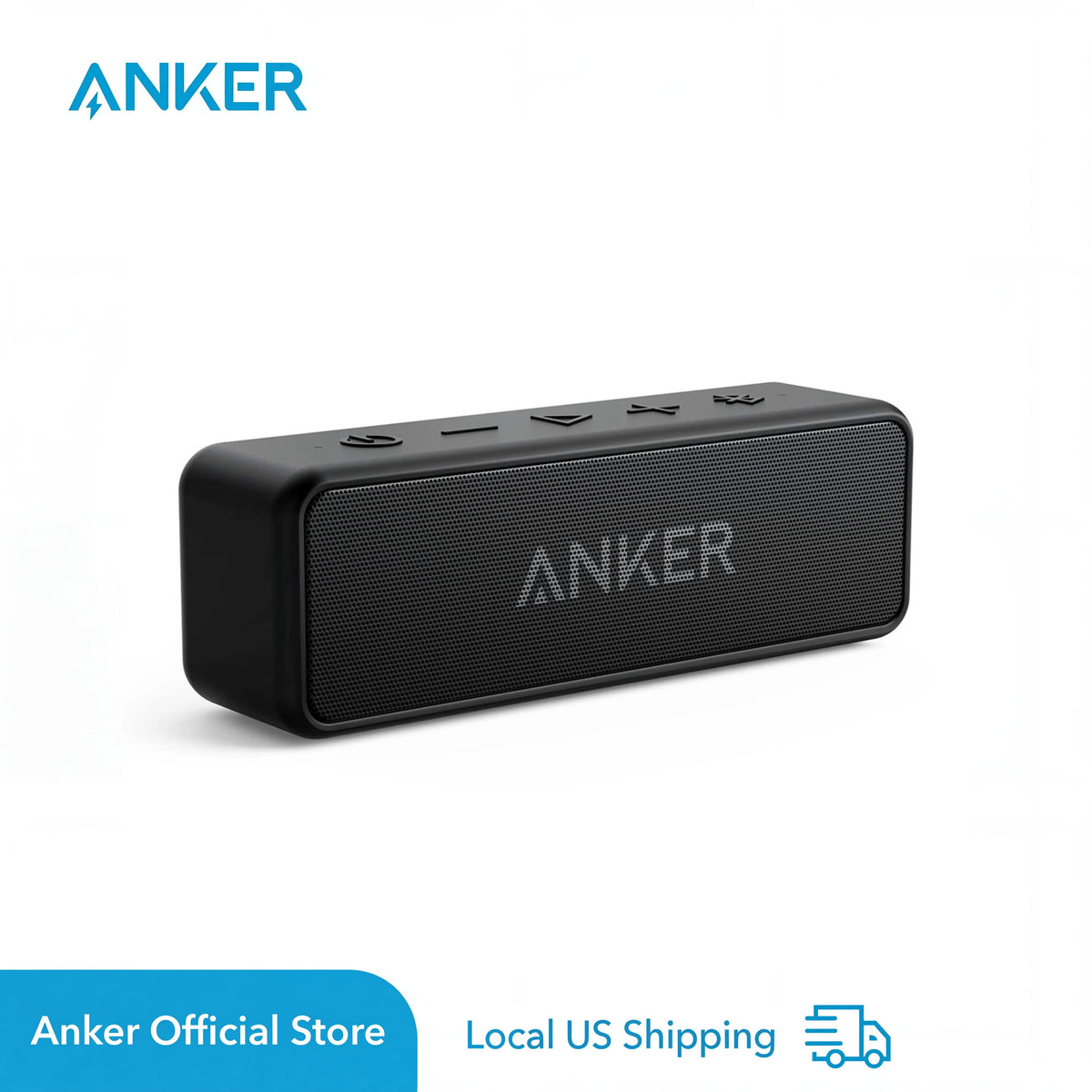 Anker Soundcore 2 Portable Bluetooth Speaker With 24 Hour Playtime